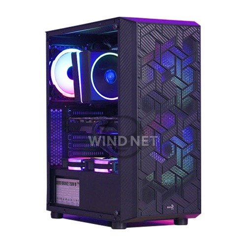 Aerocool Hive (ATX) w/ 2x 140mm & 1x 120mm ARGB Sync Fan - Image 7