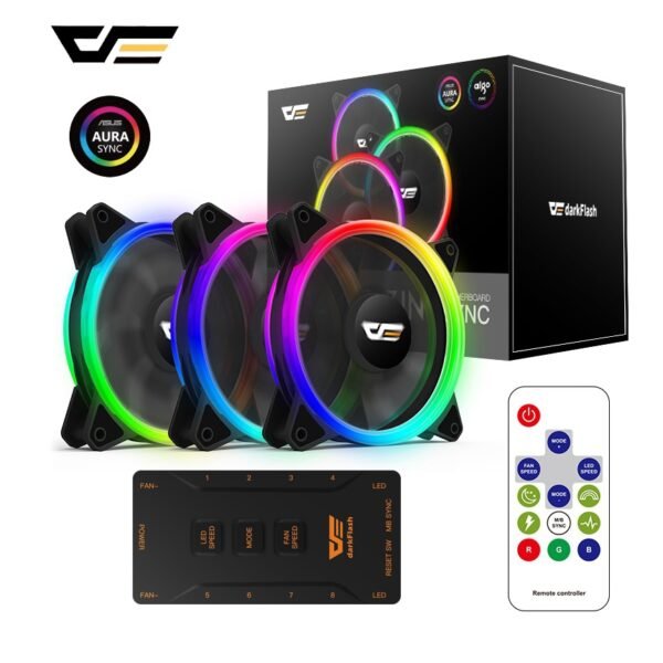 DarkFlash DR12 PRO 3in1 with Hub and Remote