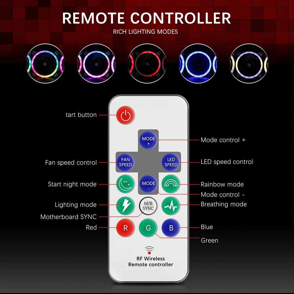 DarkFlash DR12 PRO 3in1 with Hub and Remote - Image 6