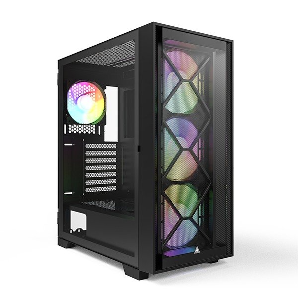 Montech AIR 1000 Premium (Black) ATX Case w/ 4x ARGB Fan