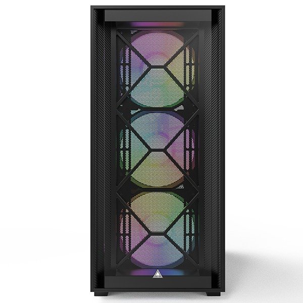 Montech AIR 1000 Premium (Black) ATX Case w/ 4x ARGB Fan - Image 5