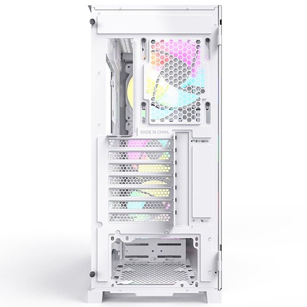 Montech AIR 1000 Premium (White) ATX Case w/ 4x ARGB Fan - Image 8