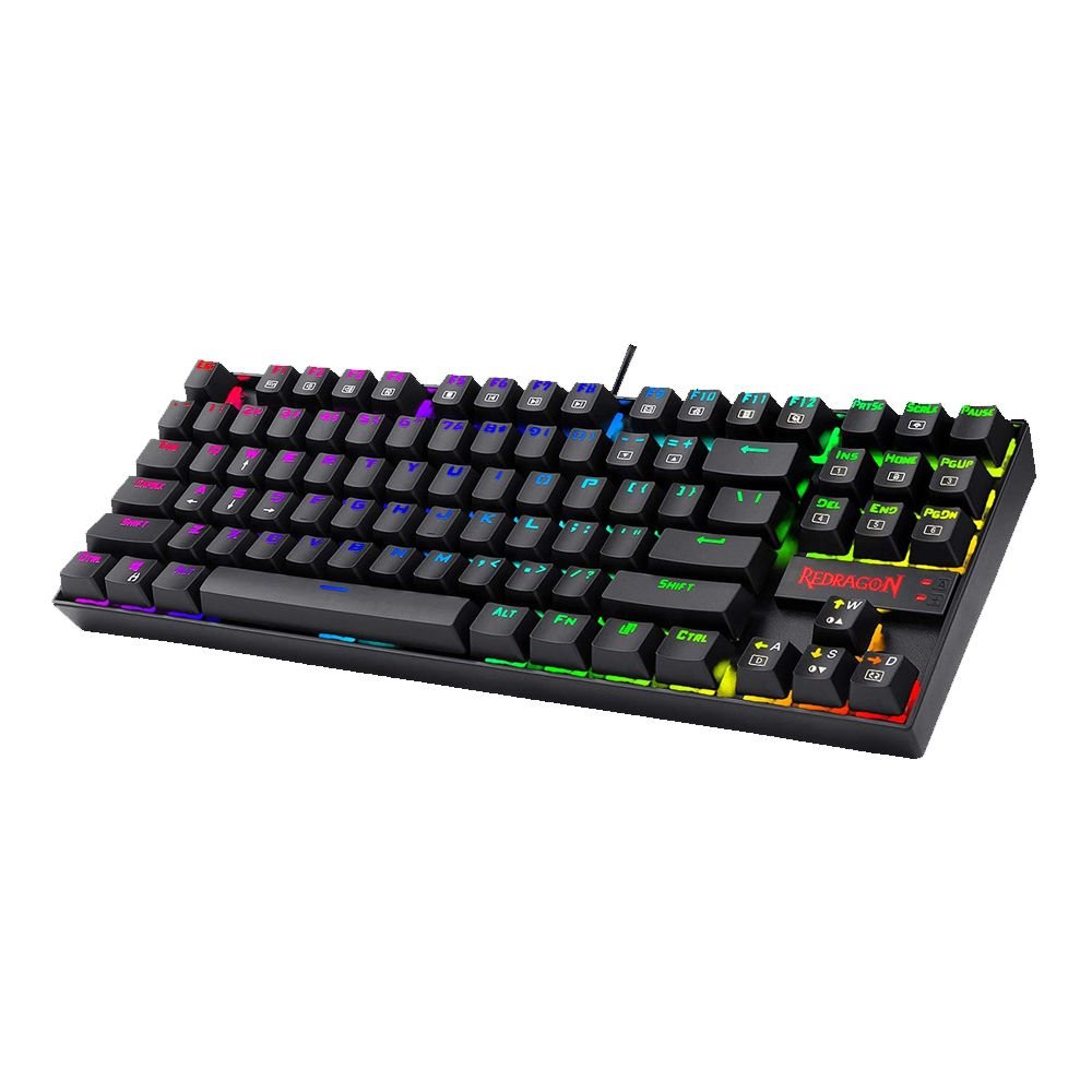 Redragon K552A Kumara (Black) - 87 Key Hot-swap Mechanical Keyboard - Image 2