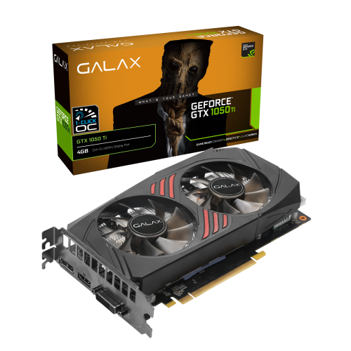 Galax GTX 1050Ti (1Click OC) 4GB GDDR5