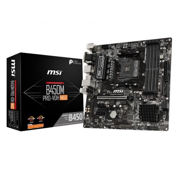 MSI B450M PRO-VDH MAX (VGA/HDMI)