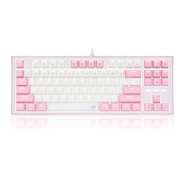 Redragon K611 Bes TKL Mechanical Keyboard (White LED; Blue Switch)