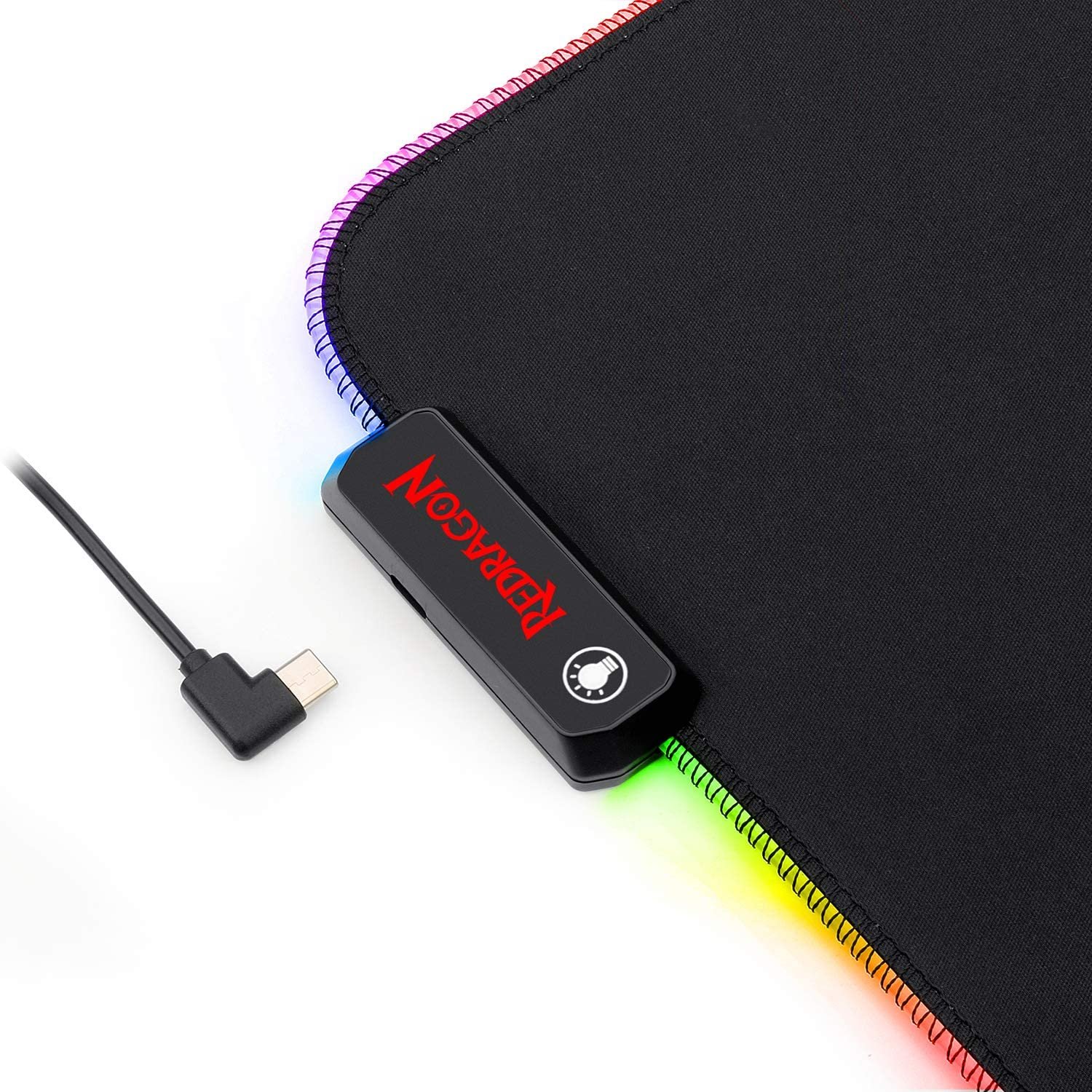 Redragon Pluto RGB Mousepad (330x260x3mm) - Image 2