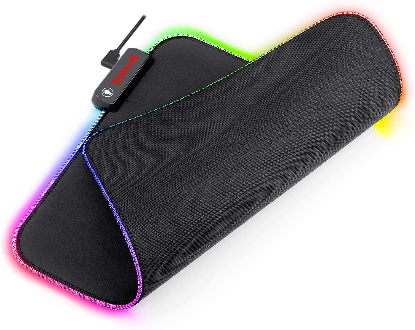 Redragon Pluto RGB Mousepad (330x260x3mm) - Image 4