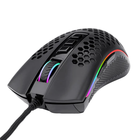 Redragon M808 Storm (Black) 85g Ultralight Honeycomb Shell - Image 4