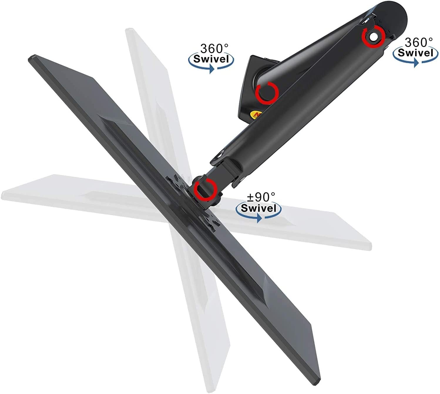 North Bayou F80 Monitor Desk Mount - Image 7