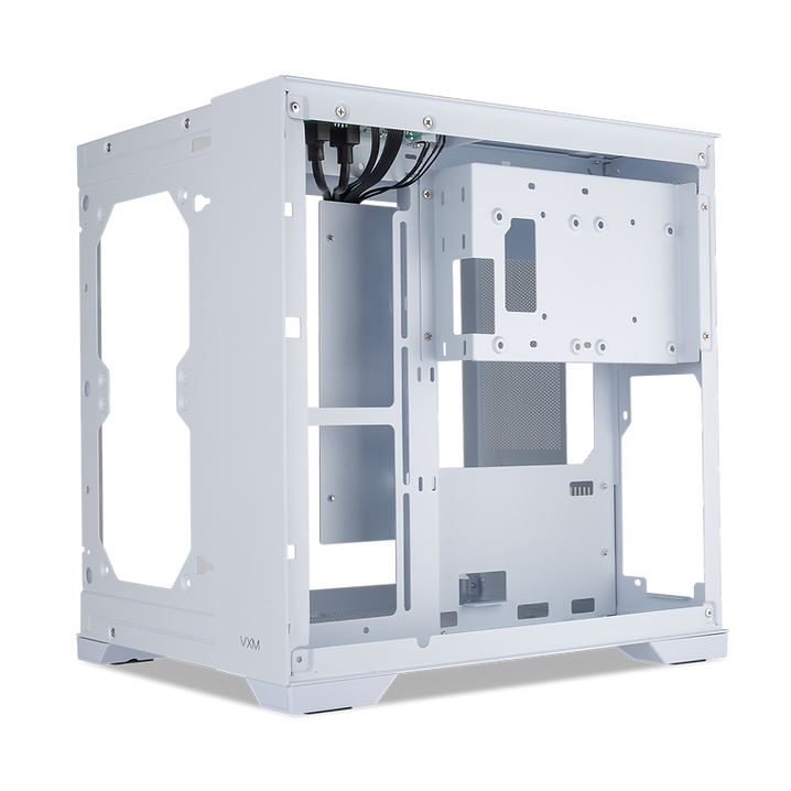 Tecware VXM TG Dual-Chamber (White) mATX Case only - Image 4