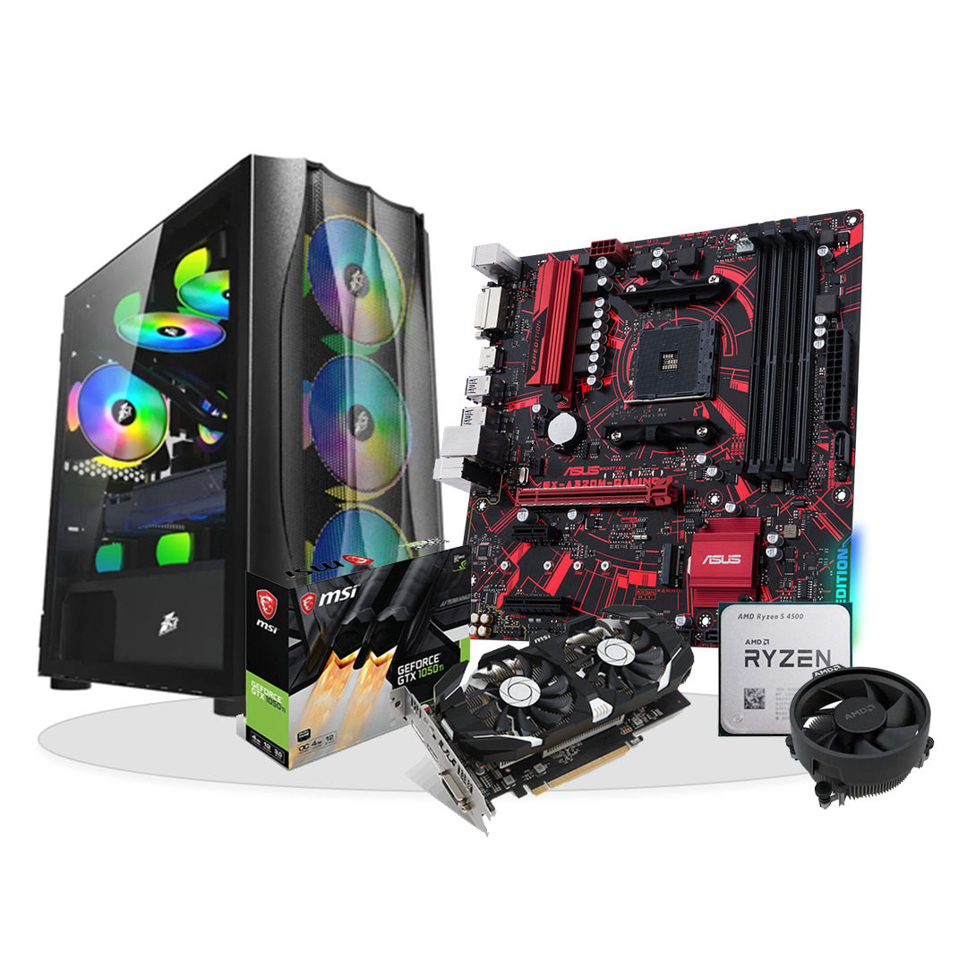 amd ryzen 5 4500 gtx 1050 ti