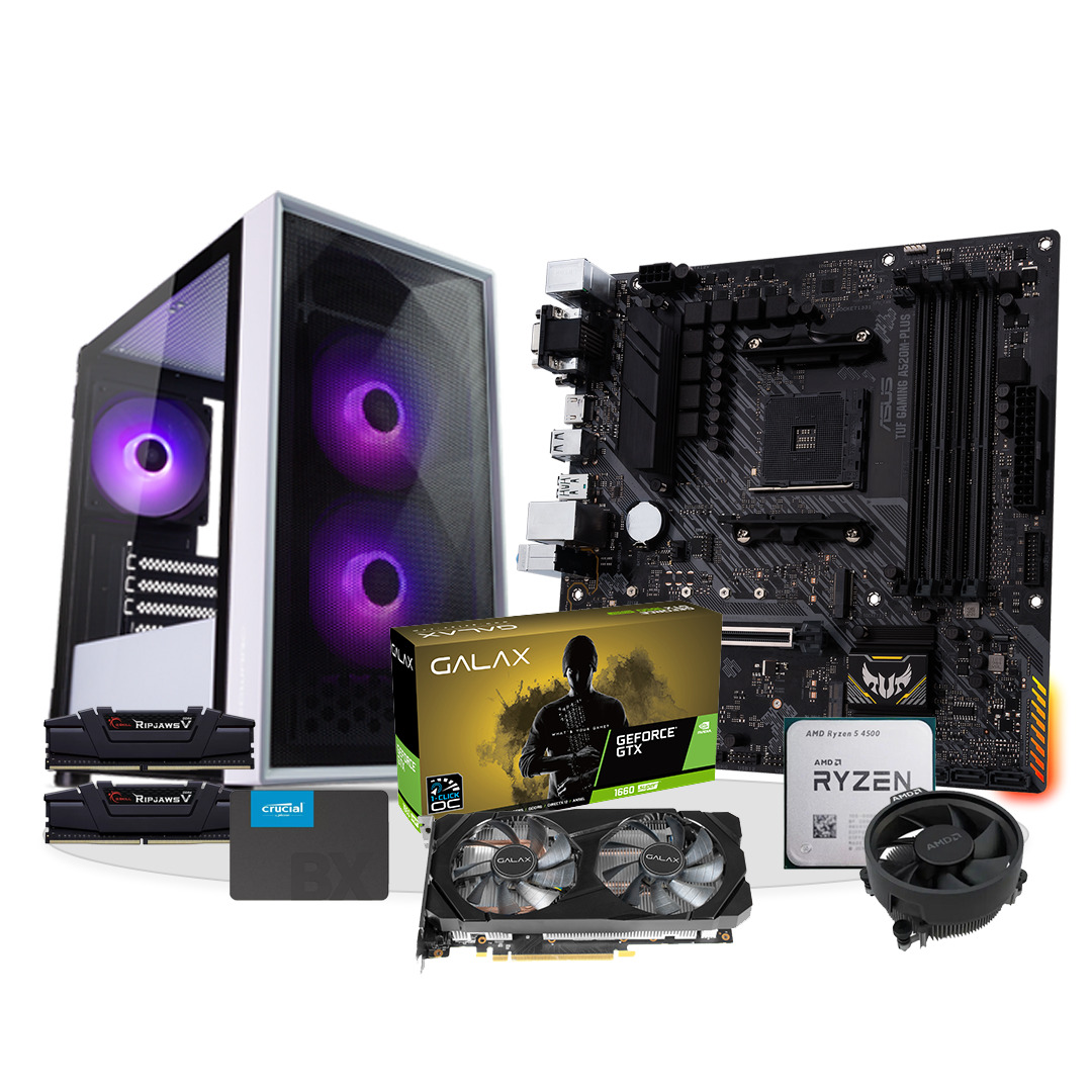 amd ryzen 5 4500 gtx 1660 super