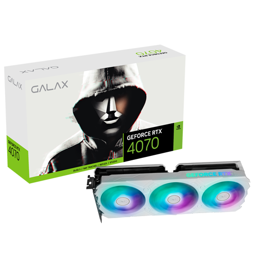 [Pre-order] GALAX RTX 4070 EX Gamer 12GB GDDR6X (White)