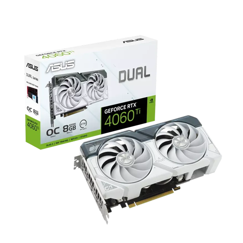 [Pre-order] ASUS DUAL RTX 4060Ti OC 8GB GDDR6 (White)