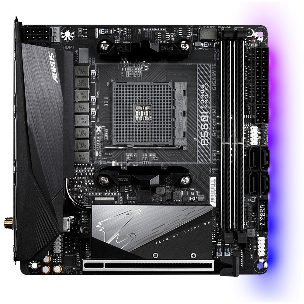 Gigabyte B550I AORUS PRO AX (ITX) (WiFi/BT) - WIND NET Computers