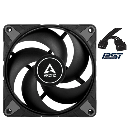 Arctic P12 PWM PST (Black) 120mm Fan