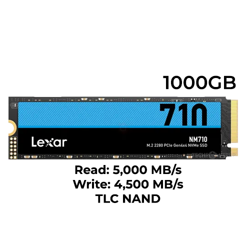 Lexar NM710 1TB Gen4 M.2 NVMe SSD