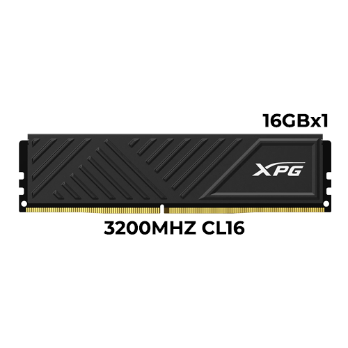 ADATA XPG Gammix D35 16GBx1 DDR4 3200mhz CL16 (Black)