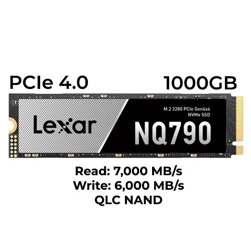 Lexar NQ790 1TB Gen4 M.2 NVMe SSD