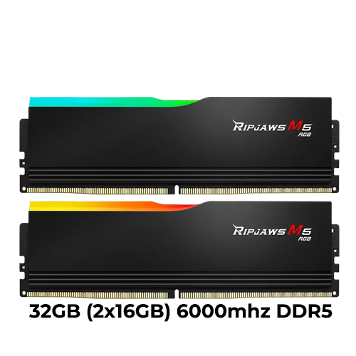 G.Skill Ripjaws M5 Neo RGB 32GB (2x16GB) DDR5 6000mhz (Black) (XMP/EXPO)