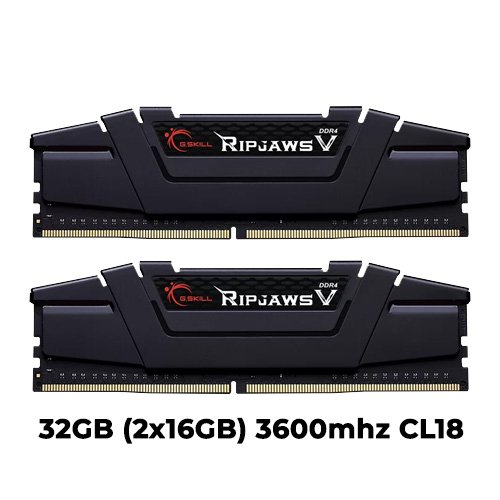 G.SKILL Ripjaws V 32GB (2x16GB) DDR4 3600mhz