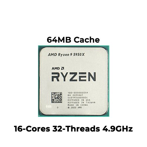 Ryzen 9 5950X (Tray) (No Cooler)
