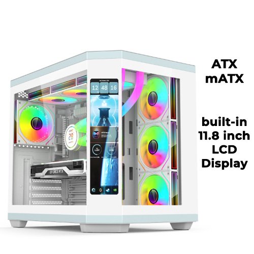 Acer Air2 Plus (White-Blue) w/ 11.8 inch LCD Screen (ATX)