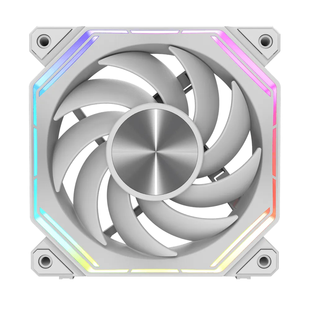 DarkFlash Infinity 34 (Black/White) (Regular/Reverse Blade) ARGB PWM Fan - Image 6