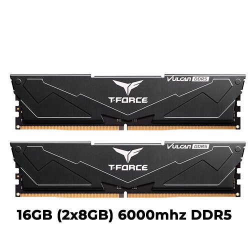 T-Force Vulcan DDR5 16GB (2x8GB) 6000mhz CL38