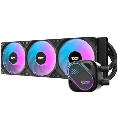 DarkFlash Explore DO360 AIO ARGB w/ Digital Display (Black)