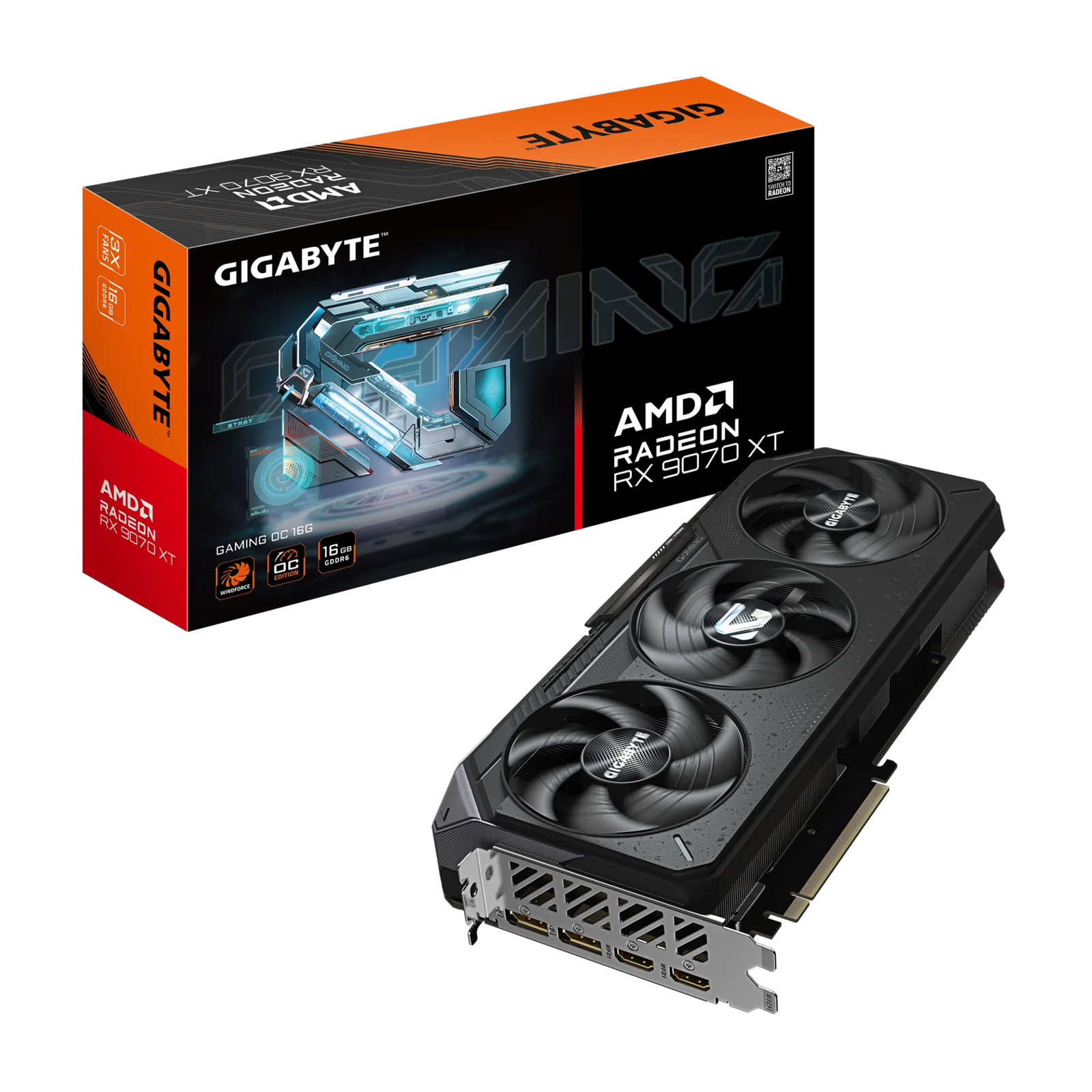 Gigabyte RX 9070XT GAMING OC 16GB - Image 2