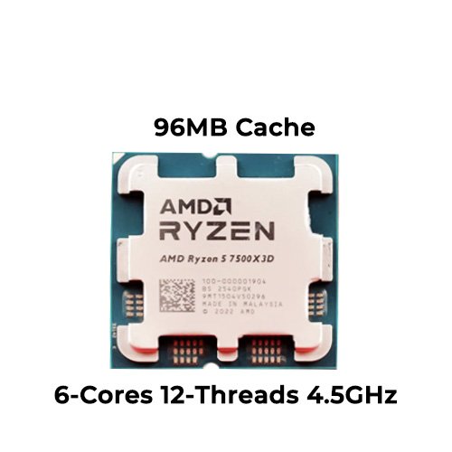 Ryzen 5 7500X3D (Tray) (No Cooler)