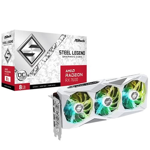 ASRock RX 7600 Steel Legend 8GB OC